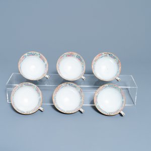 A Chinese Canton famille rose tea service, 19th C. — 照片 12