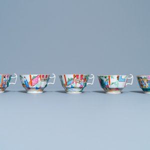 A Chinese Canton famille rose tea service, 19th C. — 照片 14