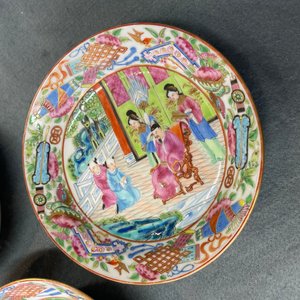 A Chinese Canton famille rose tea service, 19th C. — 照片 34