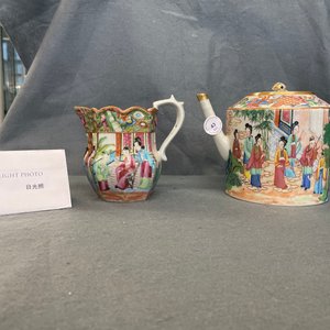 A Chinese Canton famille rose tea service, 19th C. — 照片 37