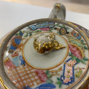 A Chinese Canton famille rose tea service, 19th C. — 照片 43