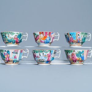 A Chinese Canton famille rose tea service, 19th C. — 照片 8