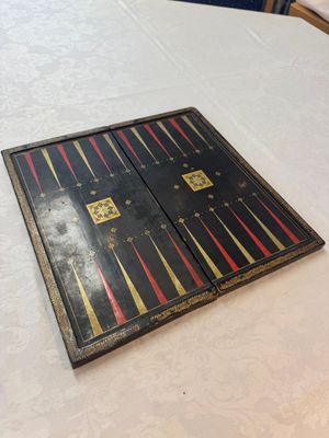 A Chinese Canton gilt-lacquered backgammon board, 19th C. — 照片 6