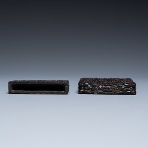 A Chinese Canton tortoiseshell card holder, 19th C. — 照片 6