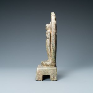 A Chinese carved and inscribed stone stele, possibly Wei — photo 3