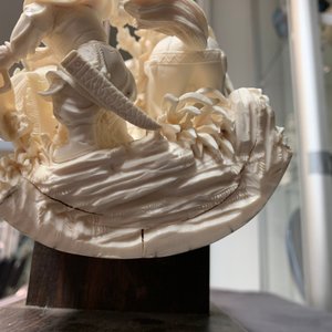 A Chinese carved ivory group with warriors on horseback, 2nd quarter 20th C. — 照片 16