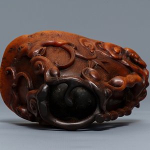 A Chinese carved rhinoceros horn 'libation cup', Ming/Qing — photo 6