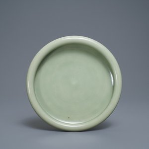 A Chinese celadon-glazed brush washer, Qianlong — photo 2