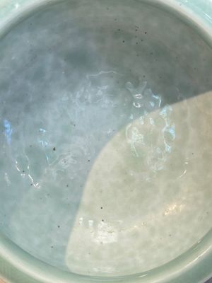 A Chinese celadon-glazed tripod censer with floral anhua design, 18/19th C. — photo 8