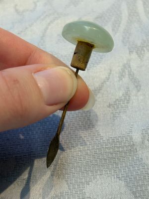 A Chinese celadon jade snuff bottle, a plaque and a ritual stick, Han and later — photo 30