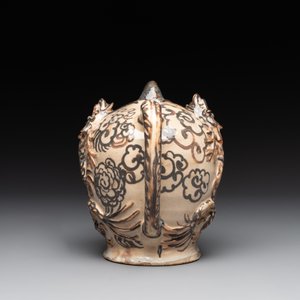 A Chinese Cizhou 'cadogan' ewer with dragons, Yuan/Ming — photo 5