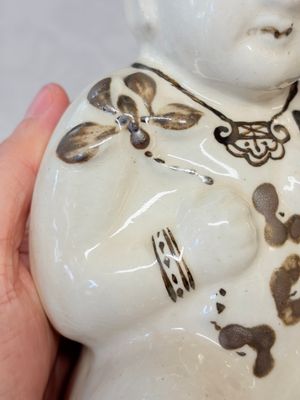 A Chinese Cizhou figure of a seated boy — 照片 6