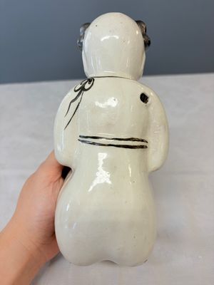 A Chinese Cizhou figure of a seated boy — 照片 3