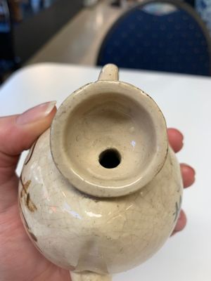 A Chinese Cizhou peach-shaped 'Lian Zhong San Yuan 連仲三元' ewer, Yuan/Ming — photo 6