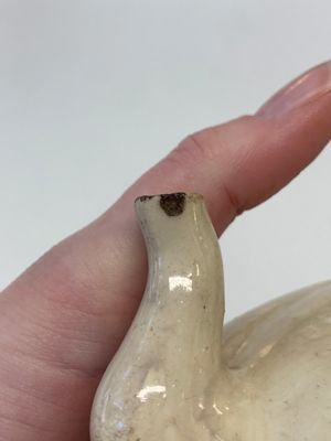 A Chinese Cizhou peach-shaped 'Lian Zhong San Yuan 連仲三元' ewer, Yuan/Ming — photo 10