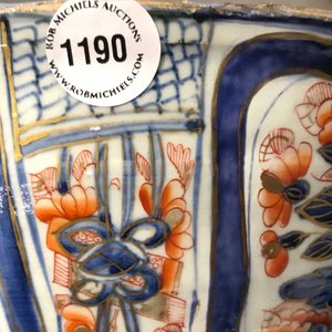 A Chinese clobbered blue and white kraak porcelain bowl with floral design, Wanli — photo 16
