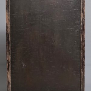A Chinese cloisonné and jade-embellished carved wood and lacquer panel, 18th C. — photo 4