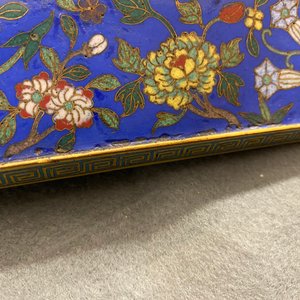 A Chinese cloisonné desk set, 19th C. — 照片 16
