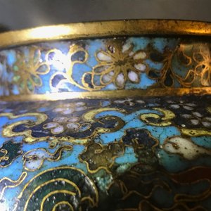 A Chinese cloisonné ewer with Buddhist lions, Ming — 照片 23