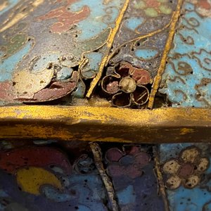 A Chinese cloisonné 'fanghu' vase, Wanli — 照片 11