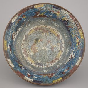 A Chinese cloisonne "Horses of Mu Wang" bowl, Ming dynasty — 照片 14