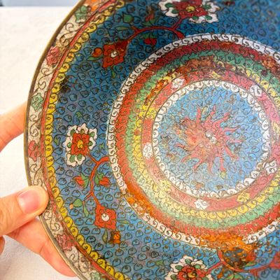 A Chinese cloisonné 'Phoenixes' bowl — photo 9