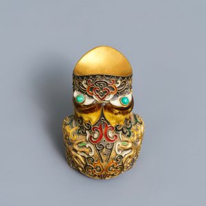 A Chinese cloisonné replica of the seismograph by Zhang Heng, 20th C. — 照片 9