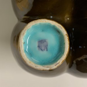 A Chinese conjoined four-part brown-glazed vase, Qianlong mark, 19/20th C. — photo 26