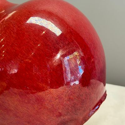 A Chinese copper-red-glazed bottle vase — photo 5