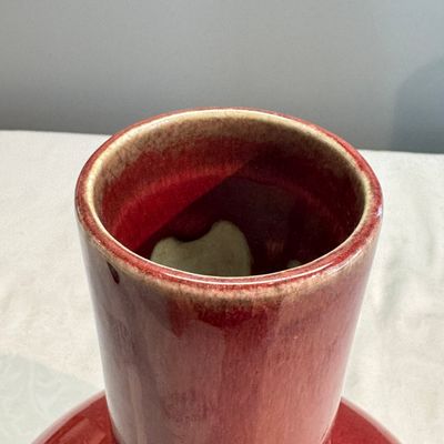 A Chinese copper-red-glazed bottle vase — photo 8