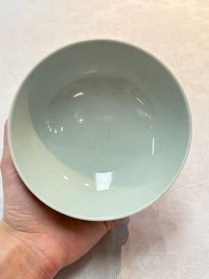 A Chinese copper-red-glazed bowl and brush washer, Xuande mark, 18/19th C. — photo 5