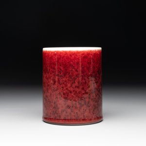 A Chinese copper-red-glazed brush pot, 'bitong', 18th C. — photo 4