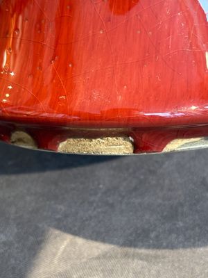 A Chinese copper-red-glazed vase, 18/19th C. — photo 8
