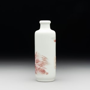 A Chinese copper-red snuff bottle with Li Tieguai, 18/19th C. — photo 2