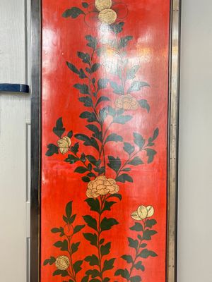 A Chinese Coromandel lacquered four-panel folding screen with mountainous landscapes, 17/18th C. — photo 19
