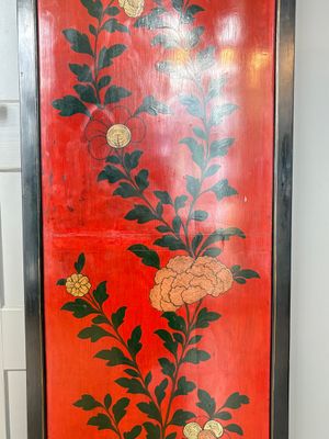 A Chinese Coromandel lacquered four-panel folding screen with mountainous landscapes, 17/18th C. — photo 9