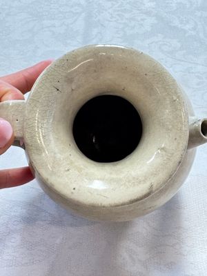 A Chinese cream-glazed ewer with a barrel-shaped body, Hebei/Henan provinces, Tang/Five Dynasties — photo 12