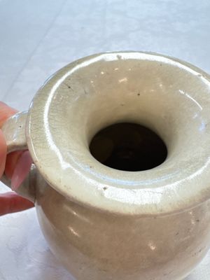 A Chinese cream-glazed ewer with a barrel-shaped body, Hebei/Henan provinces, Tang/Five Dynasties — photo 13