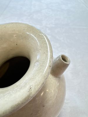 A Chinese cream-glazed ewer with a barrel-shaped body, Hebei/Henan provinces, Tang/Five Dynasties — photo 14
