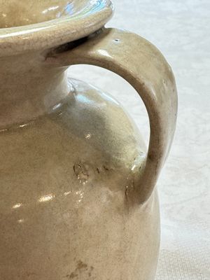 A Chinese cream-glazed ewer with a barrel-shaped body, Hebei/Henan provinces, Tang/Five Dynasties — photo 9