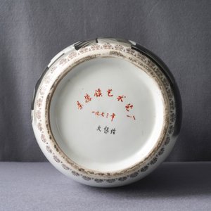 A Chinese Cultural Revolution vase depicting communism in Albania, 20th C. — 照片 12
