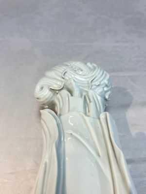 A Chinese Dehua blanc de Chine Damo, Dehua and He Chaozong 何朝宗 mark, 19th C. — photo 21