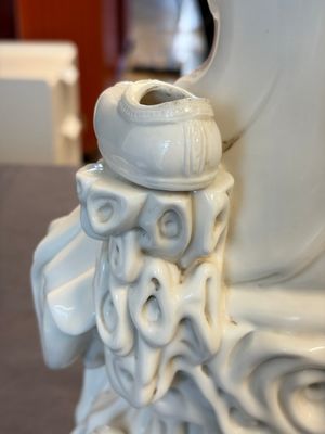 A Chinese Dehua Blanc de Chine 'Damo' group, 20th C. — photo 16