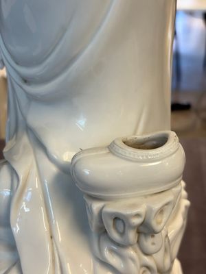 A Chinese Dehua Blanc de Chine 'Damo' group, 20th C. — photo 10