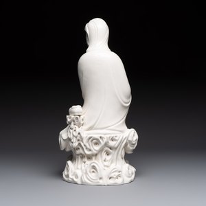 A Chinese Dehua Blanc de Chine 'Damo' group, 20th C. — photo 4