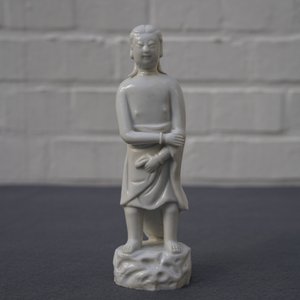 A Chinese Dehua blanc de Chine figure of 'Adam', Kangxi — photo 8