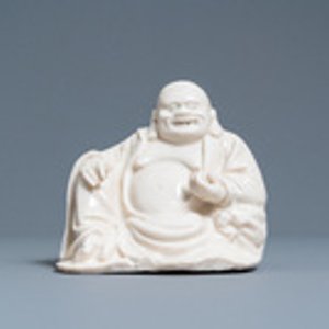 A Chinese Dehua blanc de Chine figure of Buddha, 18/19th C. — 照片 2