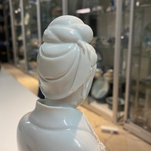 A Chinese Dehua blanc de Chine figure of Guanyin, Boji Yuren mark, 18/19th C. — 照片 20