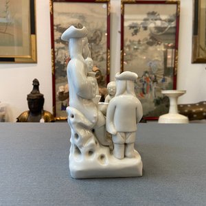 A Chinese Dehua blanc de Chine group of a Dutch family, Kangxi — 照片 10