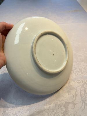 A Chinese Dehua blanc de Chine incised 'Peony' plate, 17/18th C. — 照片 6